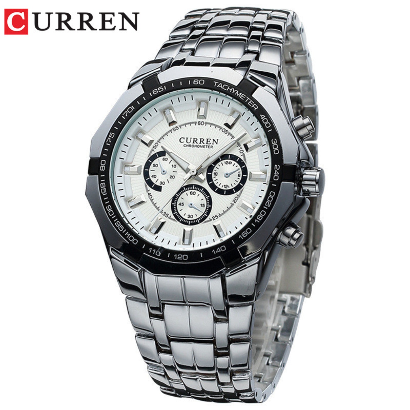 Luxury Watch Market - カレン男性高級ブランドミリタリースポーツメンズ腕時計フルスチールクォーツ時計メンズ防水ビジネス腕時計レロジオ Masculino