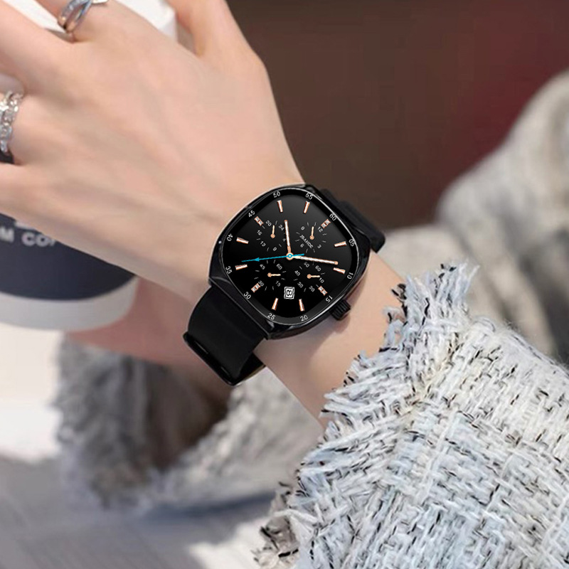 Luxury Watch Values - スタイリッシュなカップル腕時計、高級感と高価値、カレンダー機能付き女性用クォーツ時計、シリコン、プレミアムセレクション