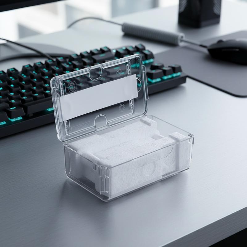 Luxury Watch Packaging Box - ヴィンテージ透明シングルウォッチボックス男性用ユニバーサルジュエリー収納ケースプロテクター高級時計収納旅行ディスプレイ用