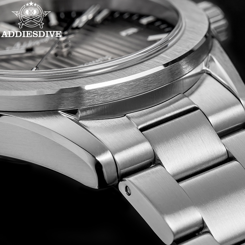 Luxury Watch Kit - ADDIESKIN K014 ブラック メンズ 自動巻き腕時計 シェルカメオ文字盤
