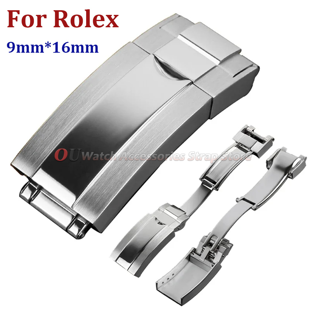 Luxury Watch Online - 9mmx16mm ステンレス鋼デプロイメントクラスプ ロレックス サブマリーナー オイスターフレックス デイトナ