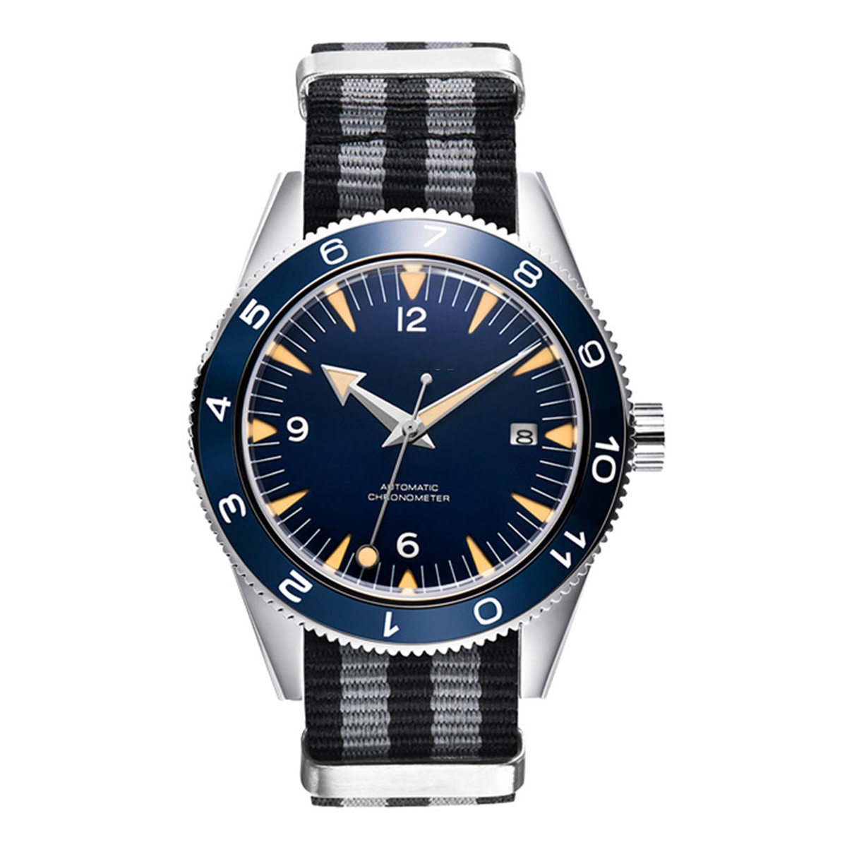 カスタムロゴ NH35 ムーブメント腕時計 10bars メ - Luxury Watch Market のレビューと価格