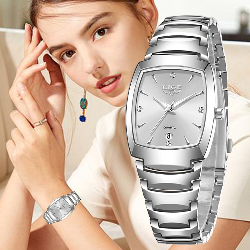 LIGE 2026 新作 レディース腕時計 ビジネス 高級  - Luxury Watch For Women のレビューと価格