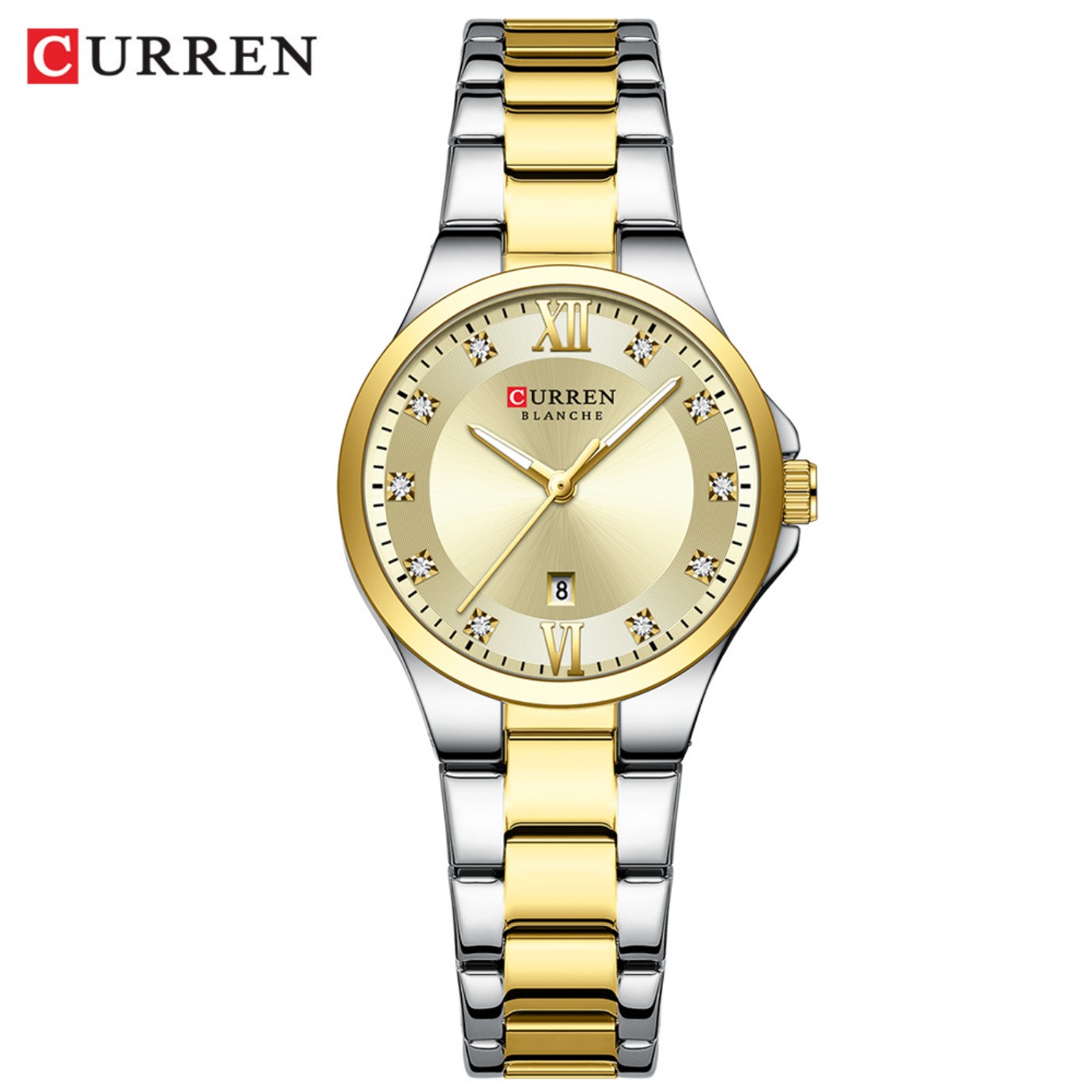 CURREN 女性の高級ブランド腕時計シンプルなクォーツ自動 - Luxury Watches のレビューと価格