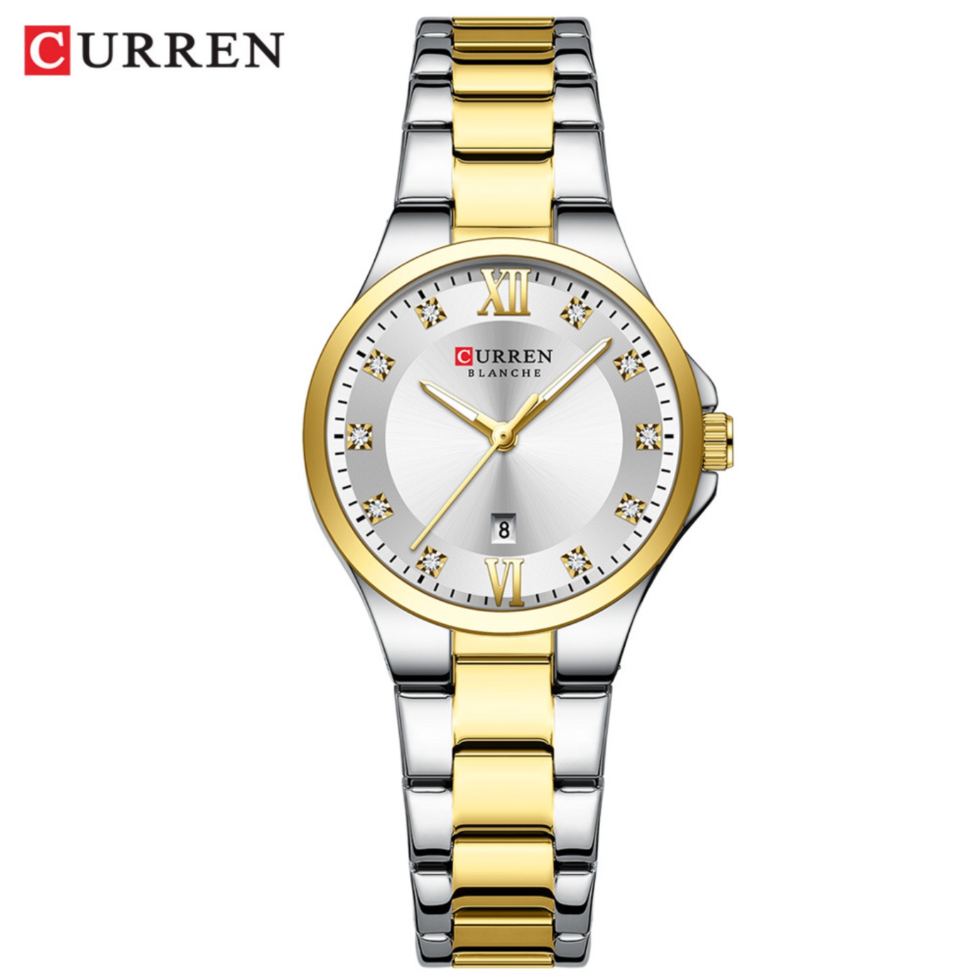 CURREN 女性の高級ブランド腕時計シンプルなクォーツ自動 - Luxury Watches のレビューと価格