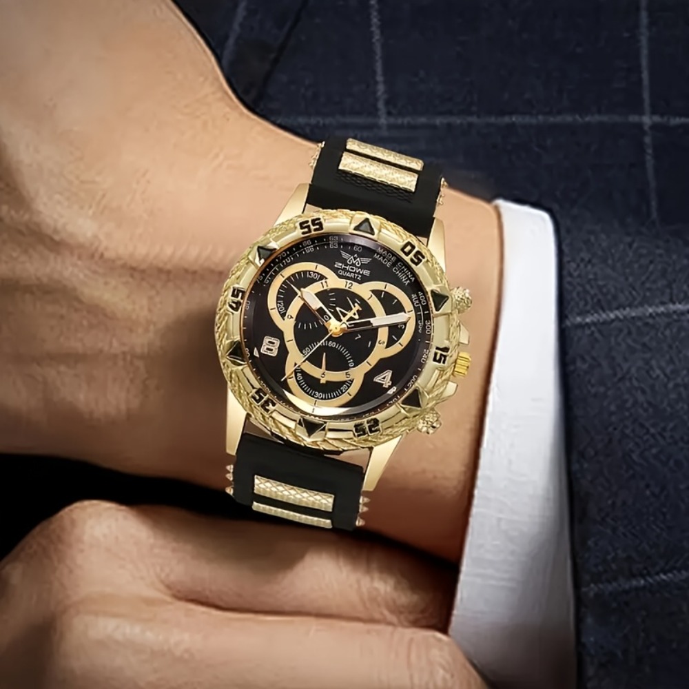 4点セットの高級メンズ腕時計とジュエリーセット、ネックレス、 - Luxury Watch Kit のレビューと価格