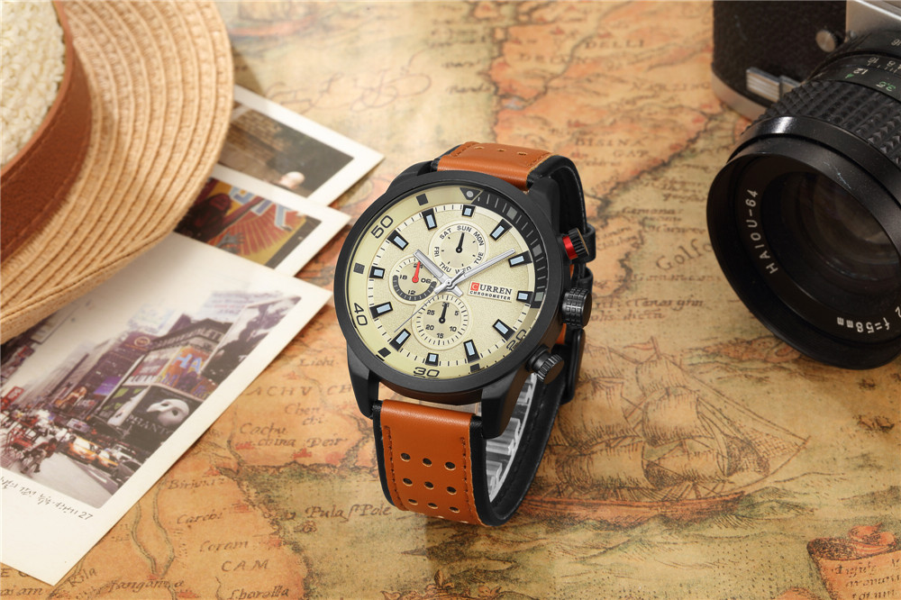 カレン-メンズ防水クォーツ時計,エレガントで高級ブランド,2 - Luxury Watch Magazine のレビューと価格