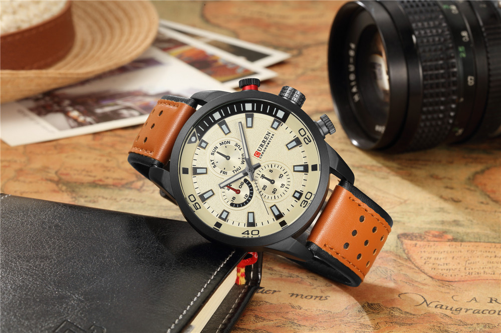 カレン-メンズ防水クォーツ時計,エレガントで高級ブランド,2 - Luxury Watch Magazine のレビューと価格