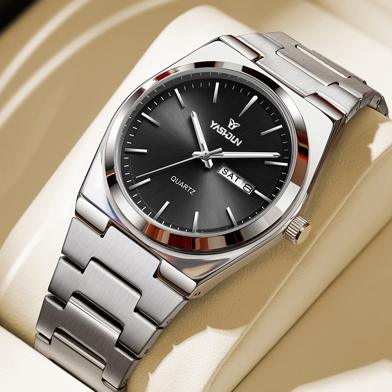 トップブランドの高級ステンレススチール製クォーツ腕時計、メン - Luxury Watch Magazine のレビューと価格
