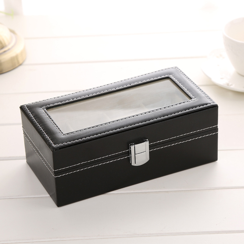 DELESYS 4 ポジション PU 時計ボックスロック付き - Luxury Watch Packaging Box のレビューと価格