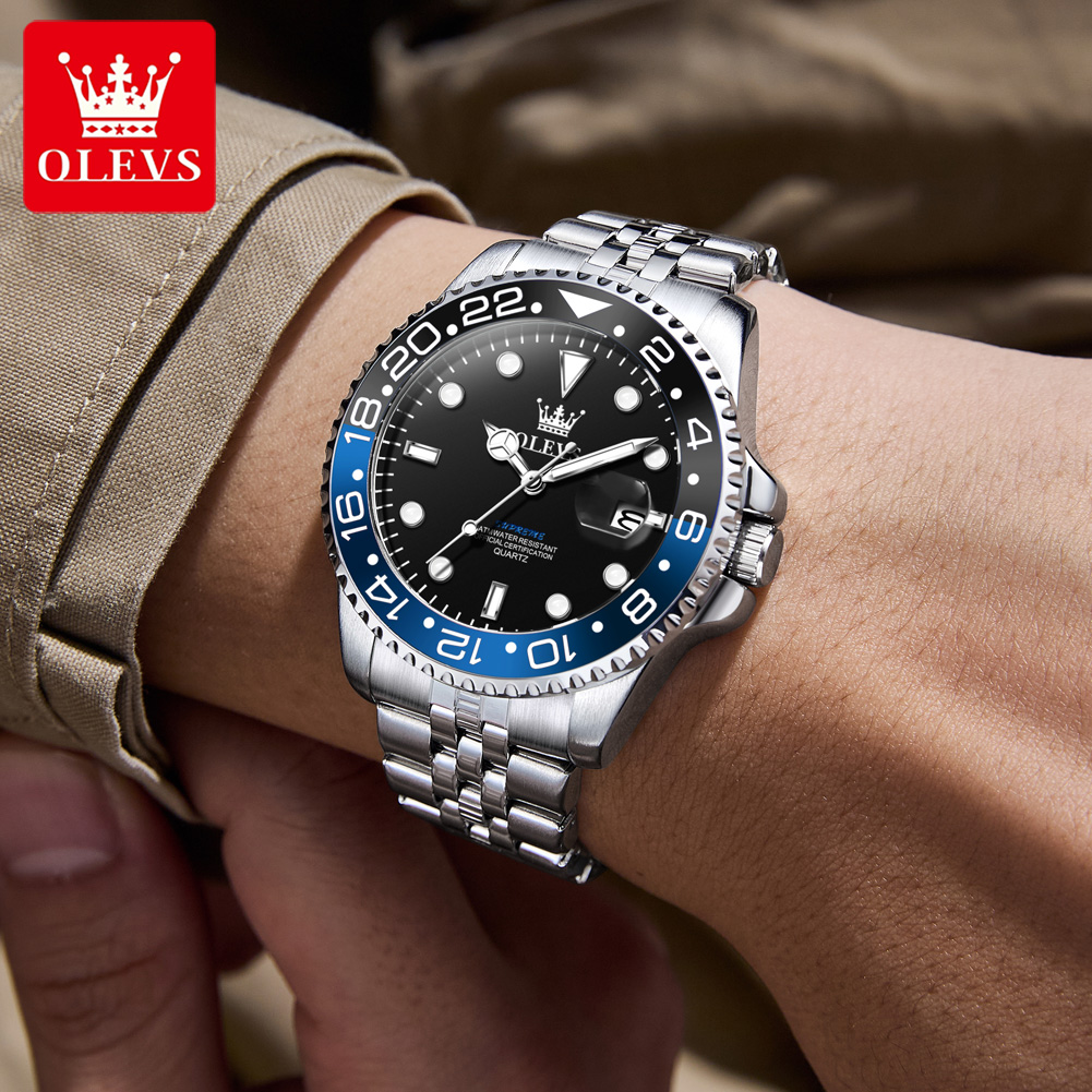 OLEVS 5657 メンズ腕時計 オリジナルファッション  - Luxury Watch Magazine のレビューと価格