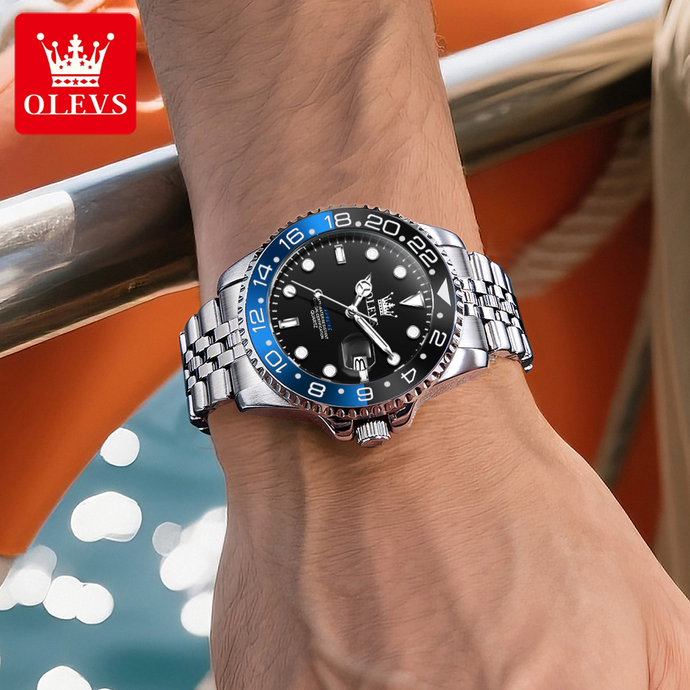 OLEVS 5657 メンズ腕時計 オリジナルファッション  - Luxury Watch Magazine のレビューと価格