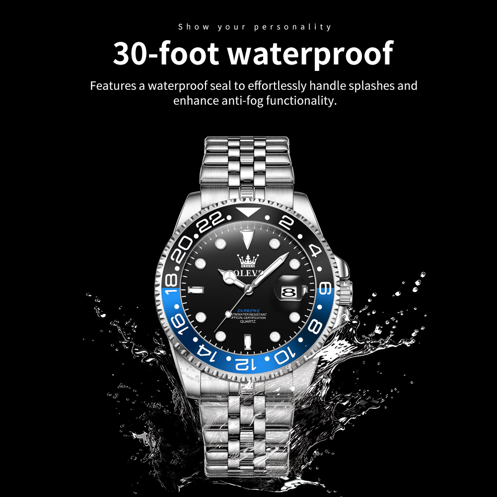 OLEVS 5657 メンズ腕時計 オリジナルファッション  - Luxury Watch Magazine のレビューと価格