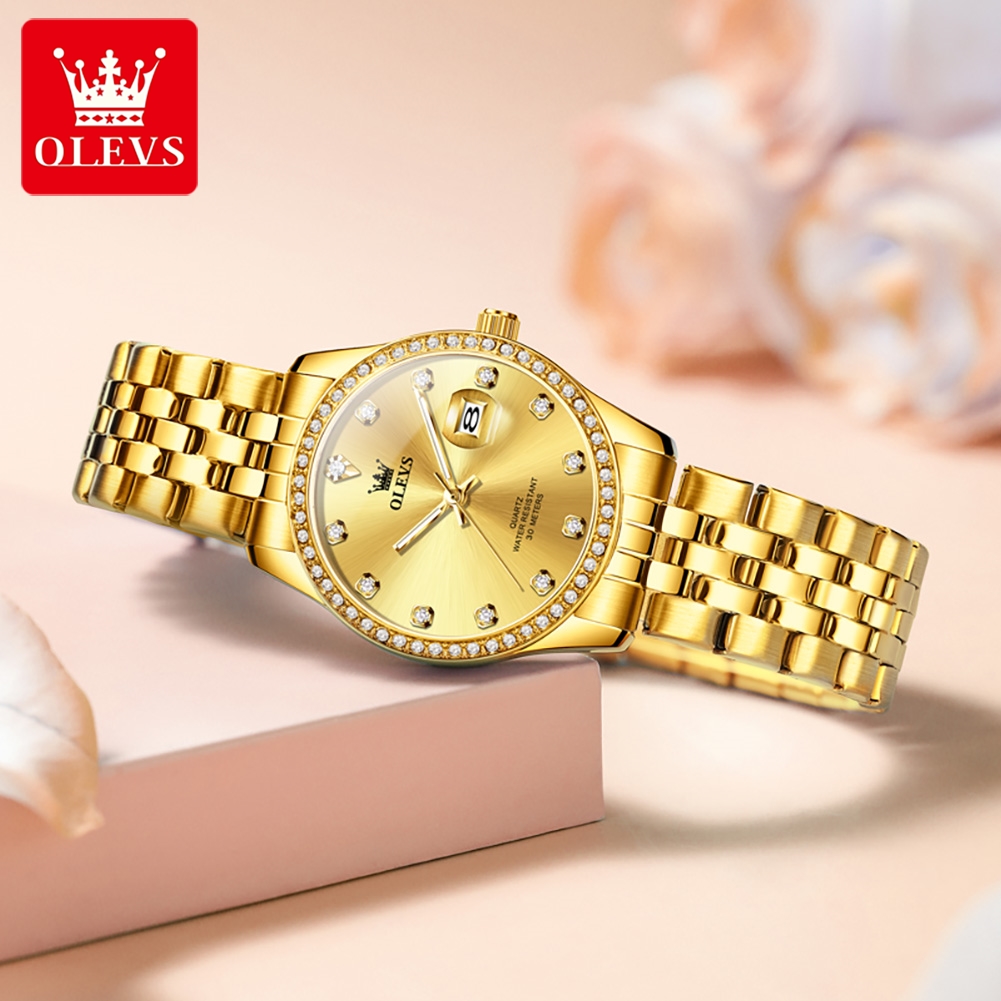 OLEVS 3629 高級トップブランドクォーツ時計女性用ダ - Luxury Watch Top 10 のレビューと価格