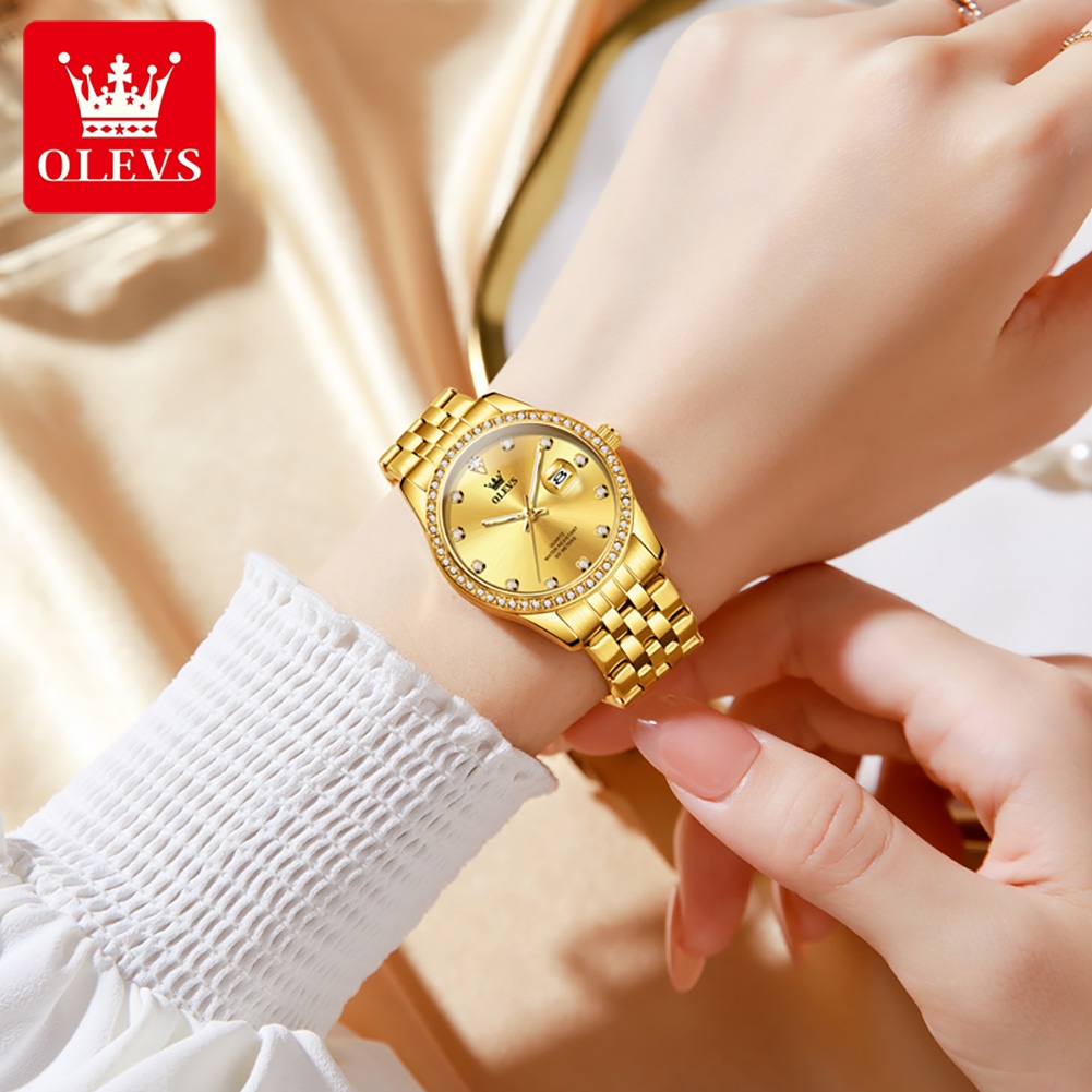 OLEVS 3629 高級トップブランドクォーツ時計女性用ダ - Luxury Watch Top 10 のレビューと価格