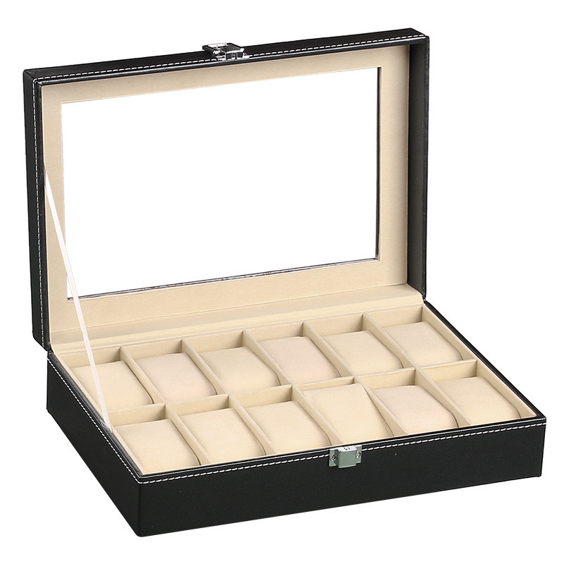 メンズ腕時計ディスプレイケース PUレザー製腕時計オーガナイ - Luxury Watch Packaging Box のレビューと価格