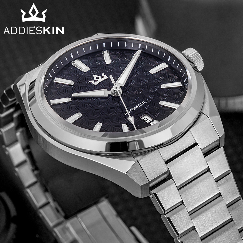 ADDIESKIN K014 ブラック メンズ 自動巻き腕時 - Luxury Watch Kit のレビューと価格