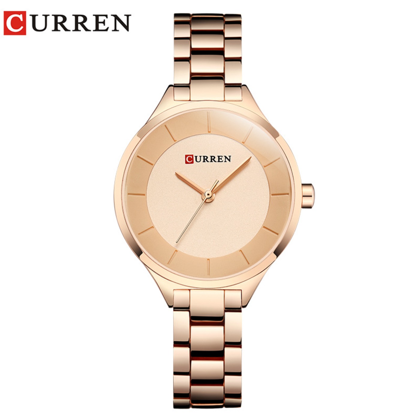 カレン新しいシンプルな女性ブレスレット腕時計ライト贅沢なガー - Luxury Watch For Women のレビューと価格