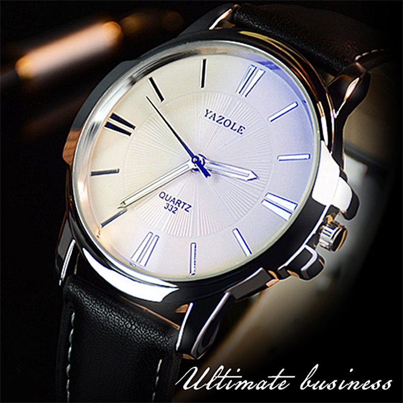 新しい YAZOLE メンズ腕時計トップブランドの高級ブルー - Luxury Watch Magazine のレビューと価格