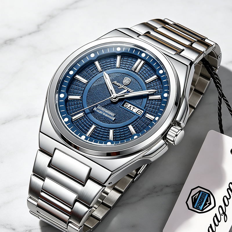 PAAZOMU オリジナルブランドメンズクォーツ高級メンズ腕 - Luxury Watch Magazine のレビューと価格