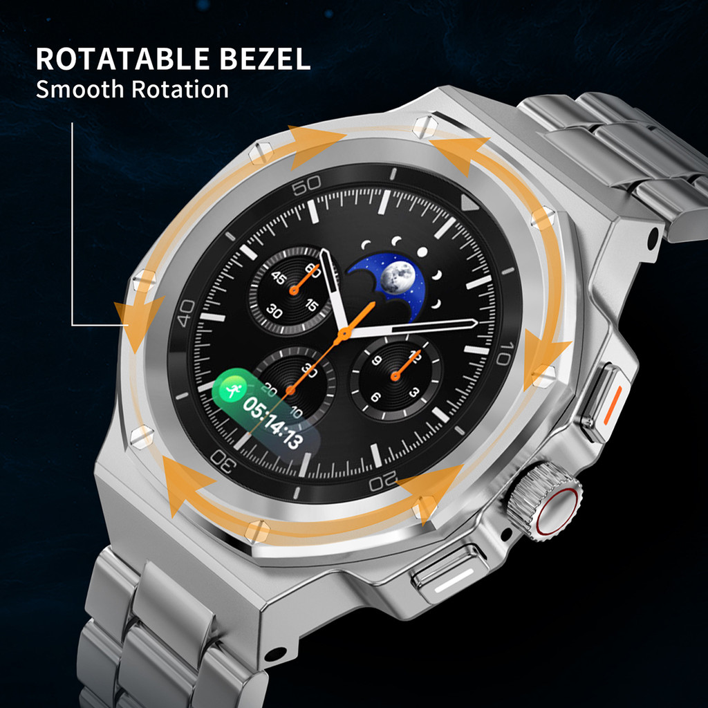 Samsung Galaxy Watch 8 46mm用高級 - Luxury Watch Kit のレビューと価格