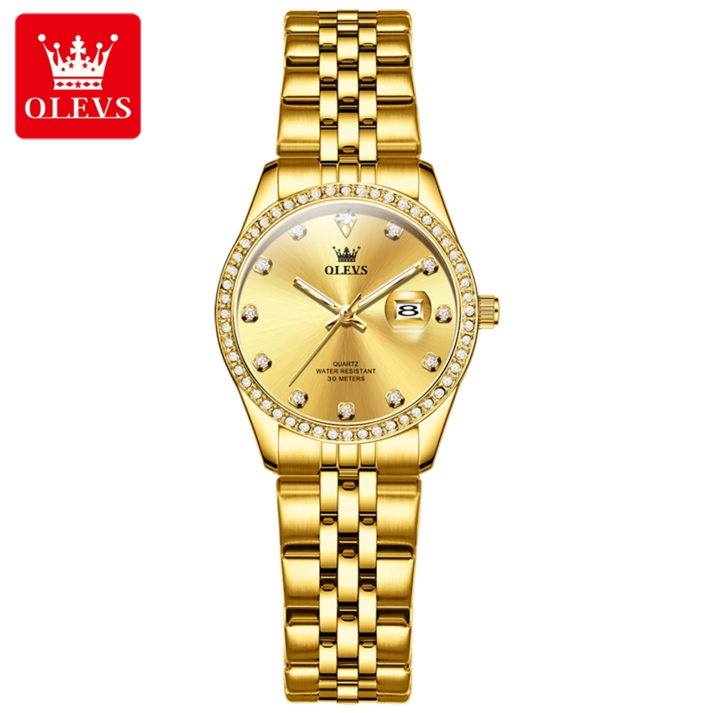 OLEVS トップ高級エレガントな女性用腕時計防水発光日付レ - Luxury Watch Top 10 のレビューと価格