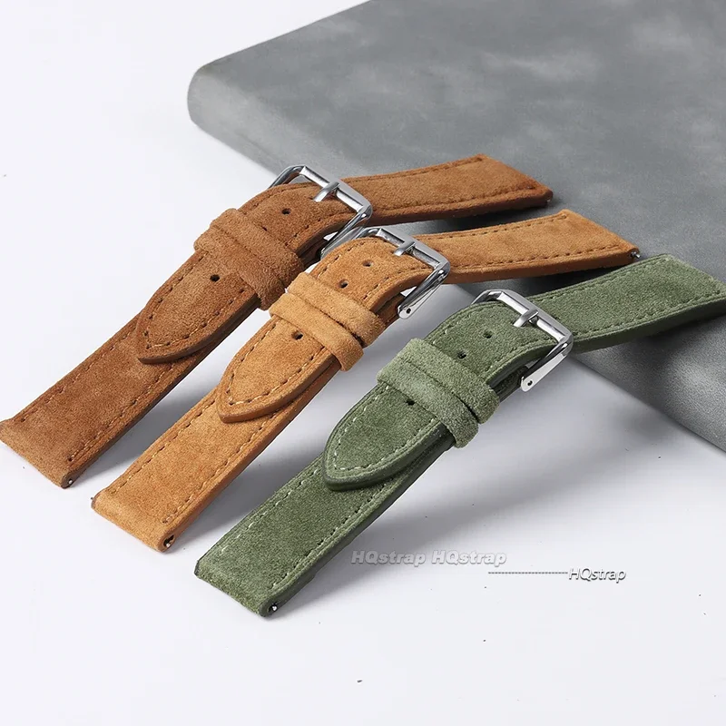 スエード本革時計バンドセイコーヴィンテージ手作りステッチブレ - Luxury Watch Online のレビューと価格