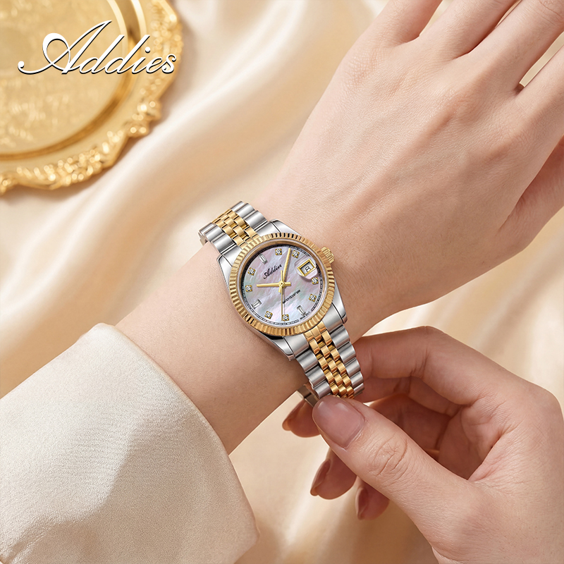 ADDIES 585 クォーツ女性用腕時計サファイアガラス  - Luxury Watch For Women のレビューと価格